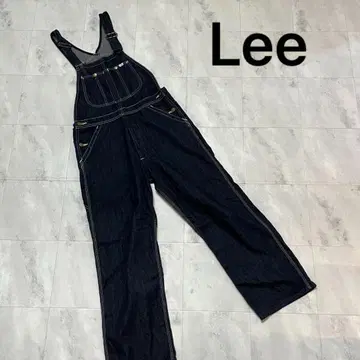 Lee 리 오버롤 살로펫 데님 인디고 LM0254