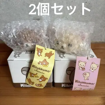 미사용 새상품 리락쿠마 코리락쿠마 풍경 2개 세트 San-X