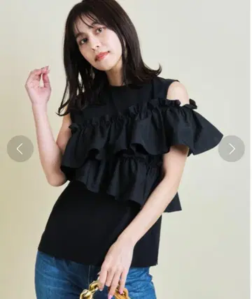 마이 스트라다 아지메 프릴 티셔츠