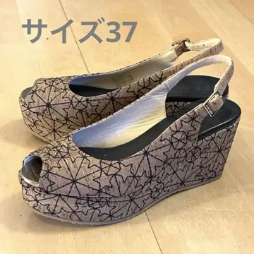 JIMMY CHOO 웨지솔 샌들 사이즈 37