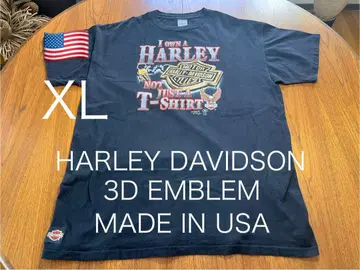 USA제! HARLEY DAVIDSON 3D EMBLEM 티셔츠 빈티지