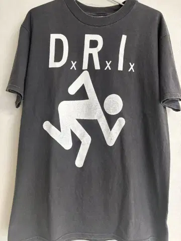 D.R.I 밴딩 티셔츠 빈티지