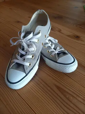 CONVERSE ALL STAR 그레이 스니커즈 23cm 컨버스