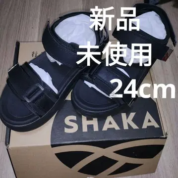 미사용 새상품! shaka 통굽 샌들 24cm
