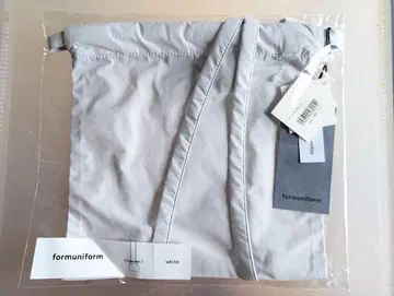 formuniform Drawstring Bag Strap XS 화이트