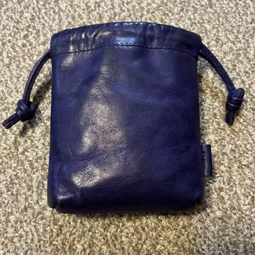 PLANT LEATHER 플랜트 드로우 스트링 파우치 S