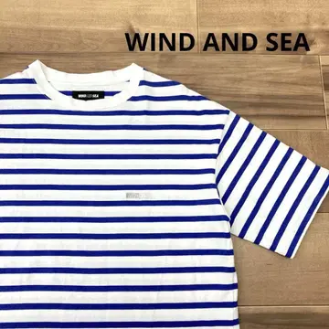 WIND AND SEA 윈드앤씨 티셔츠 보더 M