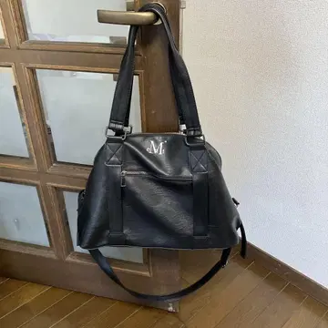 한국 MUCENT Prime Linkle Leather Tote Bag