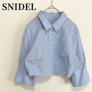 스나이델 셔츠 [ONESIZE] 라이트 블루 캐주얼 갸루 여름