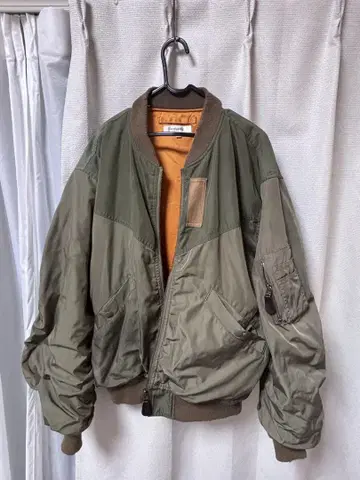 MOUSSY MA-1 자켓 M 사이즈 올리브 그린