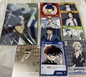 명탐정 코난 네이비 블루의 주먹 엽서 세트 괴도 키드 묶음 판매 tcg