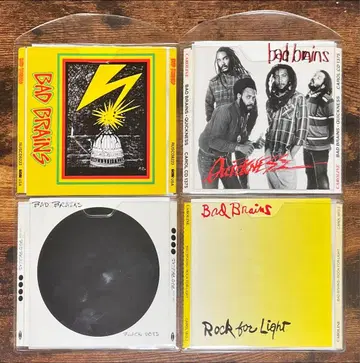 레어 단종 새상품급! Bad Brains CD 4장 세트
