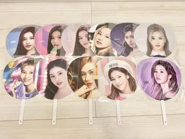TWICE SANA 부채 사나 세트