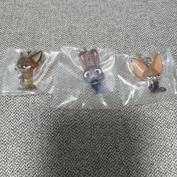 주토피아 메지루시 액세서리 닉 주디 페닉 3개 세트