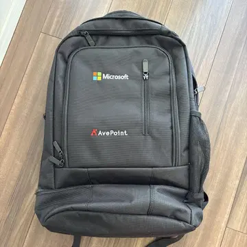 새상품! Microsoft AvePoint 백팩 블랙