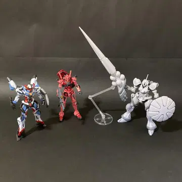 hg 건담 프라모델 지크 액스 외 2개 세트