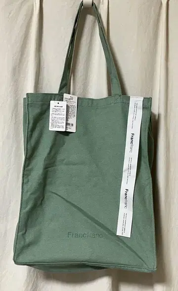 Francfranc 프랑프랑 덕질 토트 그린 미사용품