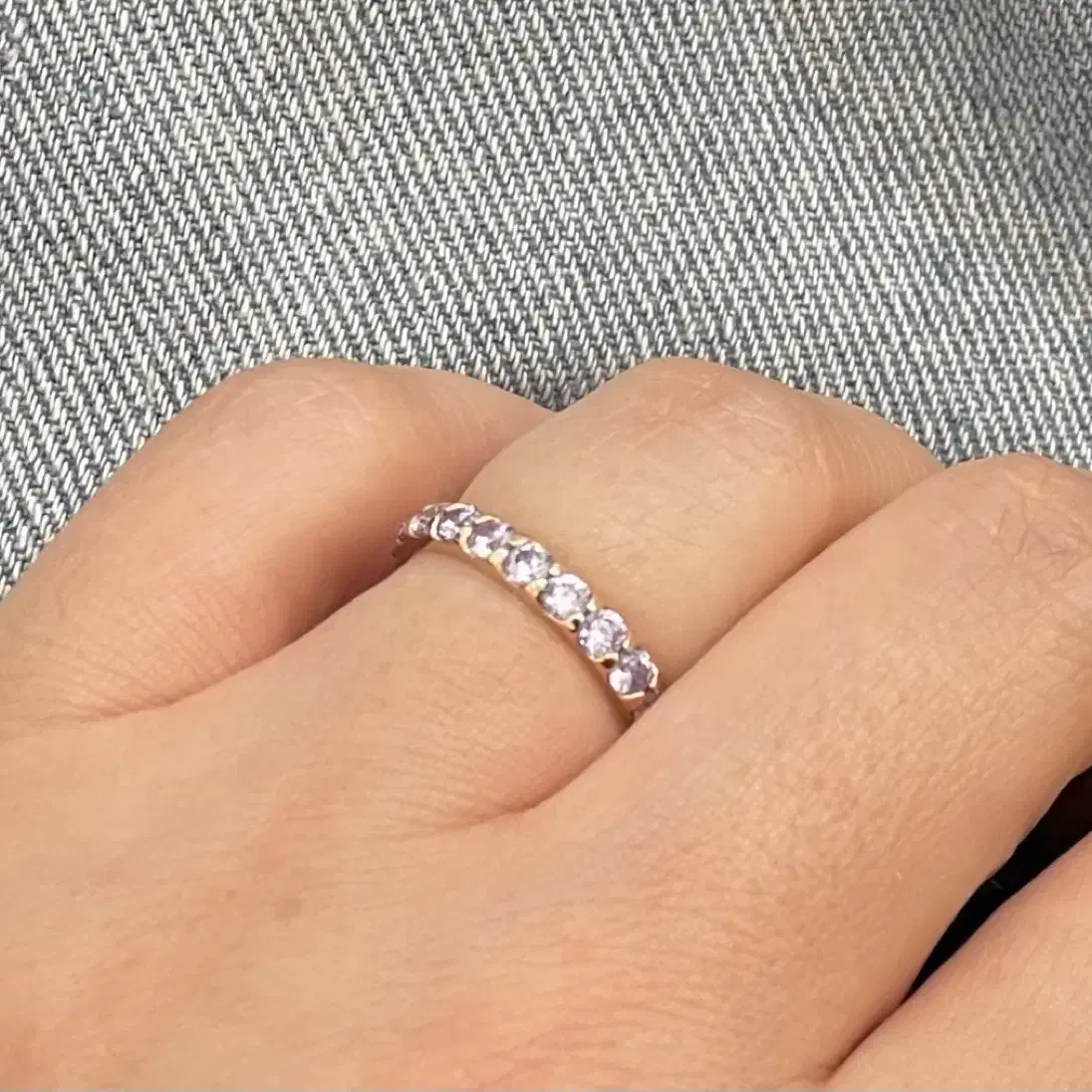 STONEHENGE | 스톤헨지 14k Pink Stonehenge Light Purple Cubic