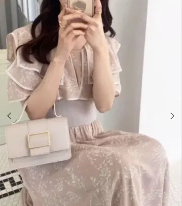 마제스틱 레곤 더블 컬러 코르셋 원피스