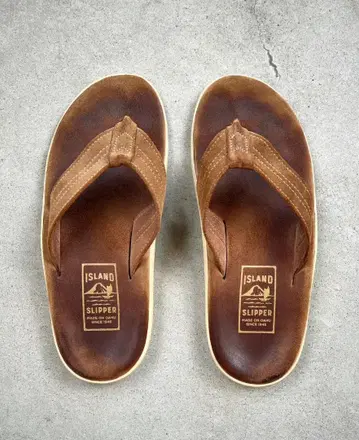 island slipper 9 아일랜드 슬리퍼 스웨이드 브라운
