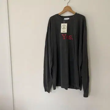 TODAY 에디션 긴팔 티셔츠 그레이