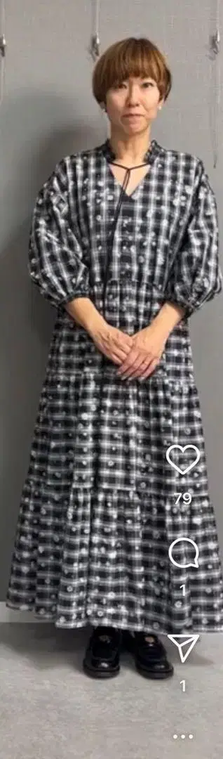 CHONO 티어드 원피스