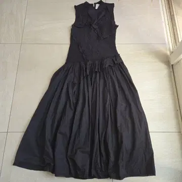 3.1 Phillip Lim 슬리브리스 롱 원피스 블랙