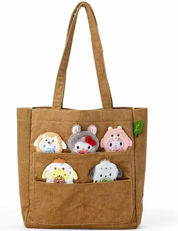 산리오 토트백 숲속의 작은 동물들 산리오 캐릭터즈 헬로키티 마이멜로디