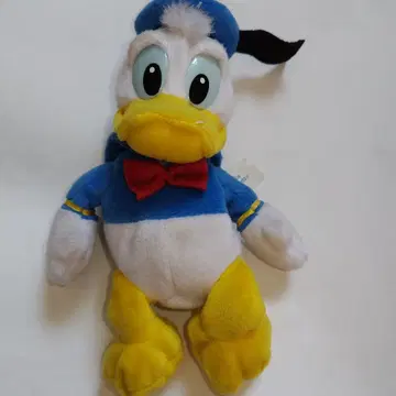 도널드 덕 봉제 인형 쇼와 레트로