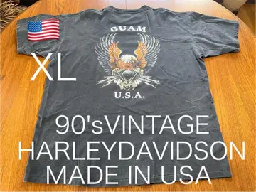 USA제! 90년대 빈티지 할리 데이비슨 티셔츠
