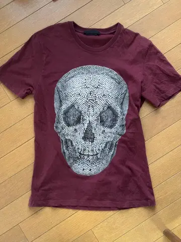 Alexander McQueen 티셔츠 스컬 레어 컬러