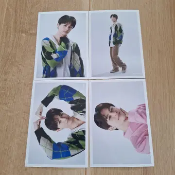 초특급 타쿠야 쿠사카와 타쿠야 캐러멜 하트 브로마이드 4장
