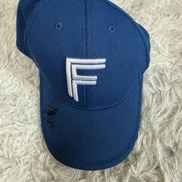 홋카이도 일본 햄 파이터즈 타미야 유스케 친필 사인 캡