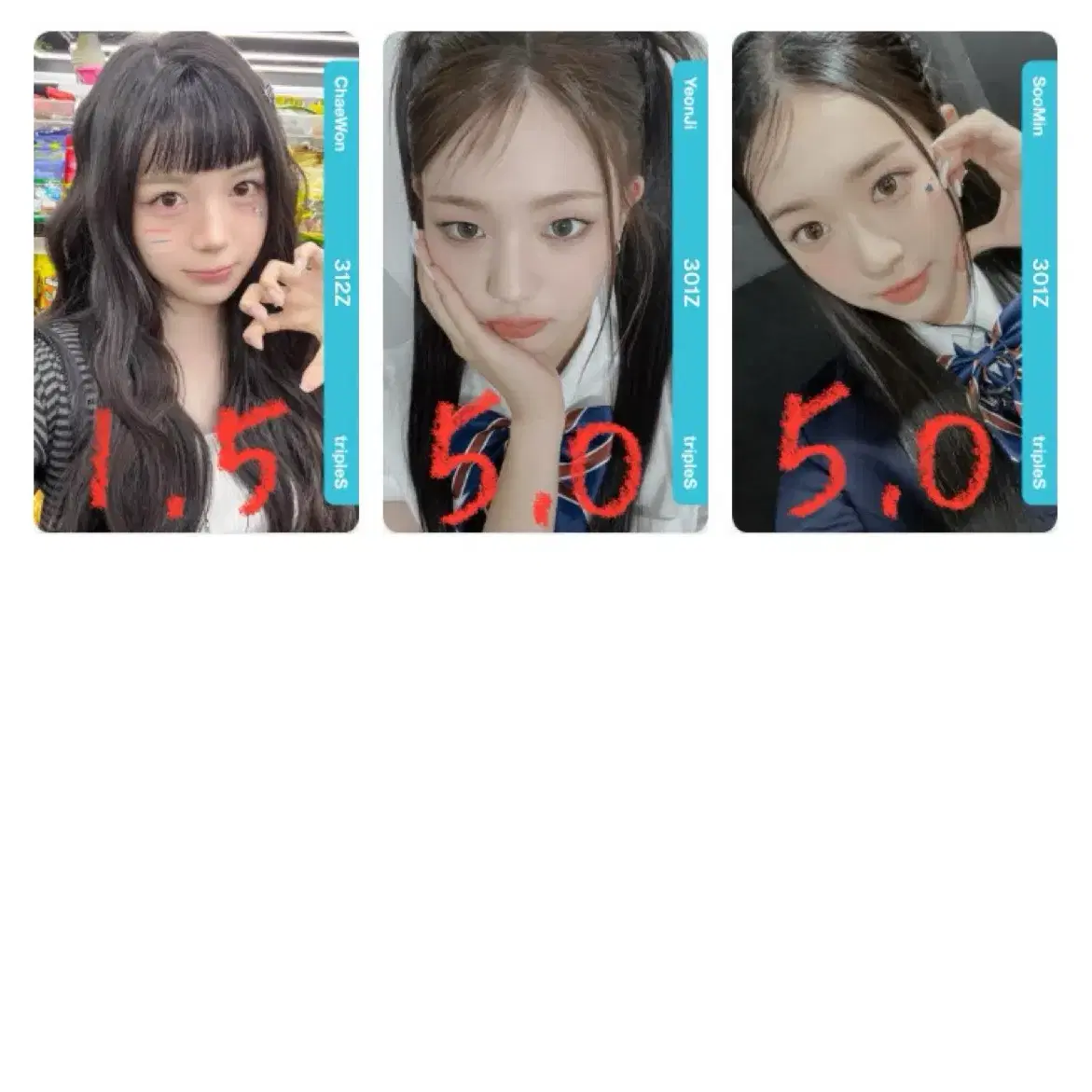 tripleS AAA ヘリン Objekt A210a Shop Triples on Bunjang Global Site - No more Korean account!