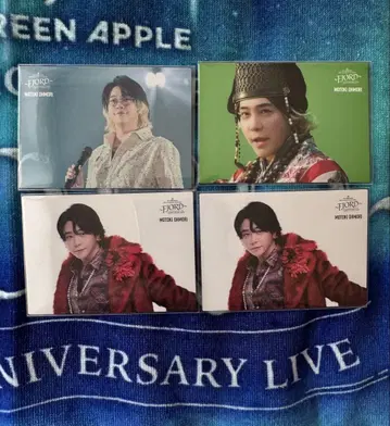 MrsGREENAPPLE 오모리 모토키 MGA 포토 카드 4장