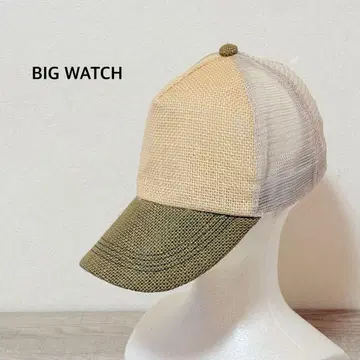 새상품급 BIG WATCH 헴프 야구 모자