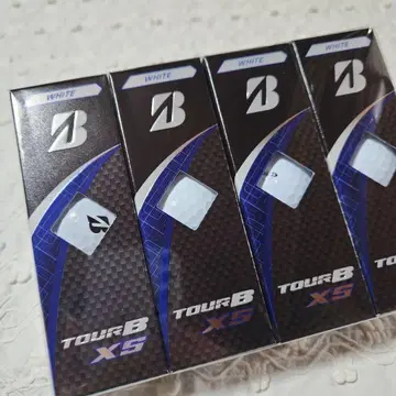 브릿지스톤 TOUR B XS 화이트 3피스 공 12개