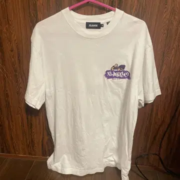 XLARGE 그래픽 프린트 티셔츠 L 사이즈 화이트