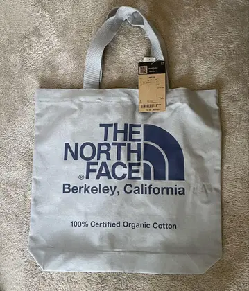 THE NORTH FACE 토트백 라이트 블루 택 포함