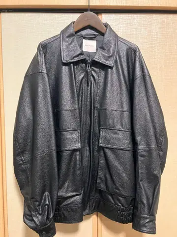 FREAK'S STORE 블랙 가죽 자켓 M