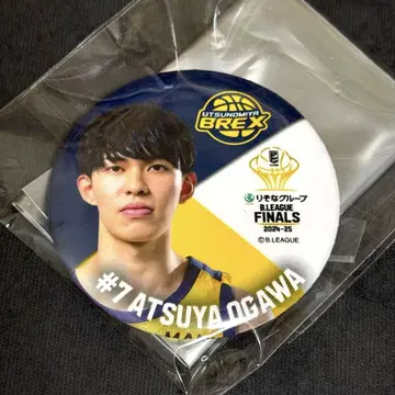 우쓰노미야 브렉스 오가와 아츠야 캔뱃지