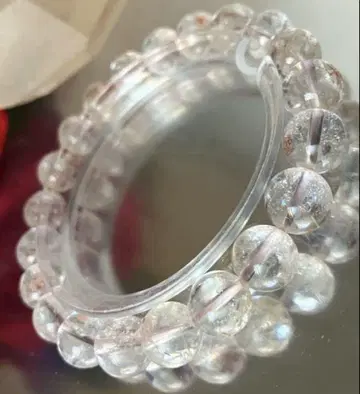 로즈 쿼츠 컨디션 최상 가네쉬 히말 천연 수정 약 9~9.4mm