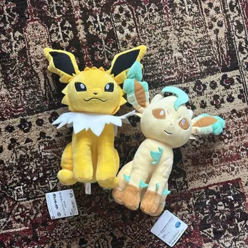 포켓몬 모후구토 봉제 인형 이브이 프렌즈 ~리피아, 썬더~