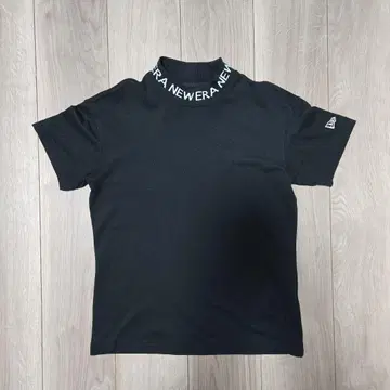 뉴에라 블랙 하이넥 셔츠 여성용 골프