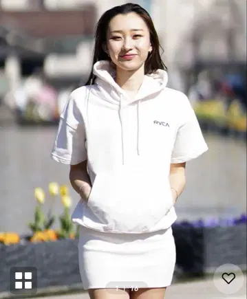 RVCA 루카 BE043-P50 여성용 후드티 원피스