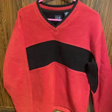 GAP 빨검 V넥 트레이닝복 XS