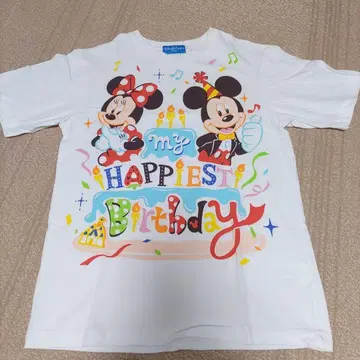 도쿄 디즈니 리조트 벌스데이 티셔츠 생일 티셔츠