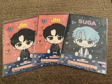 Jin SUGA 클리어 파일 3장 세트