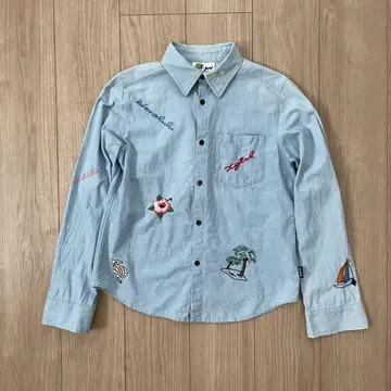 X-girl Aloha Size.2 샴브레이 알로하