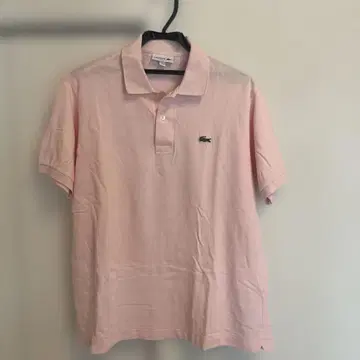 라코스테 핑크 피케 셔츠 CLASSIC FIT